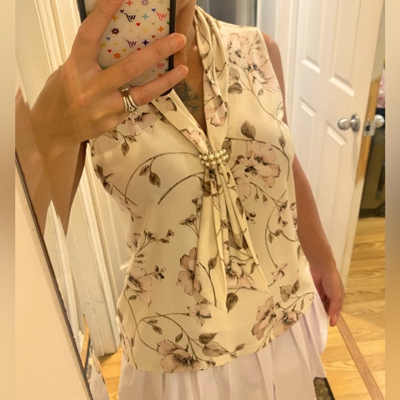 ⭐️KARL Lagerfeld ⭐️ designer blouse size large - Picture 5 of 16